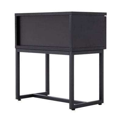 LITTLE VIENNA Noční stolek/skříňka - černá
