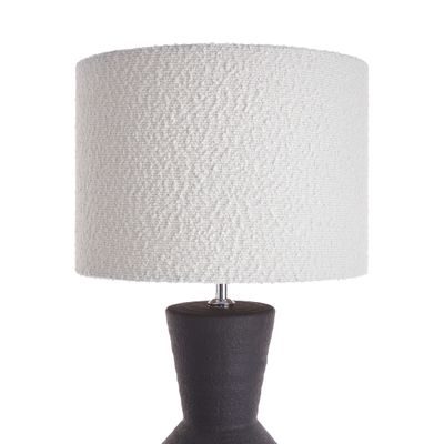 FREJA Stolní lampa 70 cm - černá/bílá