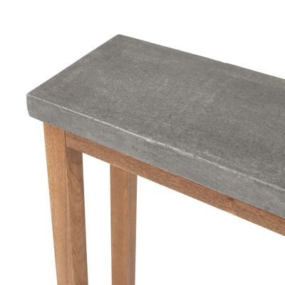 CONCRETE Konzolový stolek s betonovou deskou