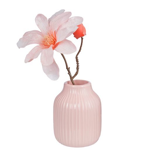 HANAMI VÁZA 12 CM - RŮŽOVÁ
