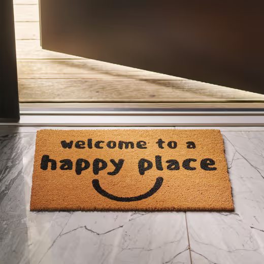 HOME & YOU ROHOŽKA Z KOKOSOVÉHO VLÁKNA "HAPPY PLACE" 40 X 60 CM