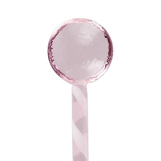 LIDO SKLENĚNÁ LŽIČKA - RŮŽOVÁ