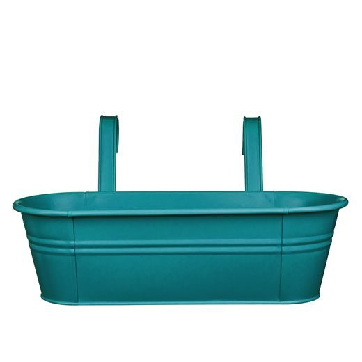 ZINC TRUHLÍK K ZAVĚŠENÍ 50 CM - PETROLEJOVÁ