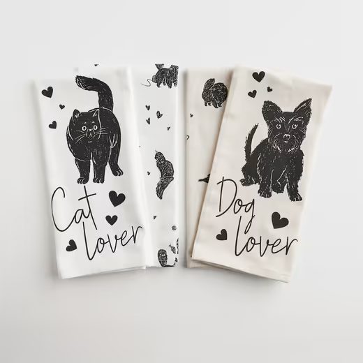 HOME & YOU SADA KUCHYŇSKÝCH UTĚREK "CAT LOVER" 2 KS 45 X 65 CM