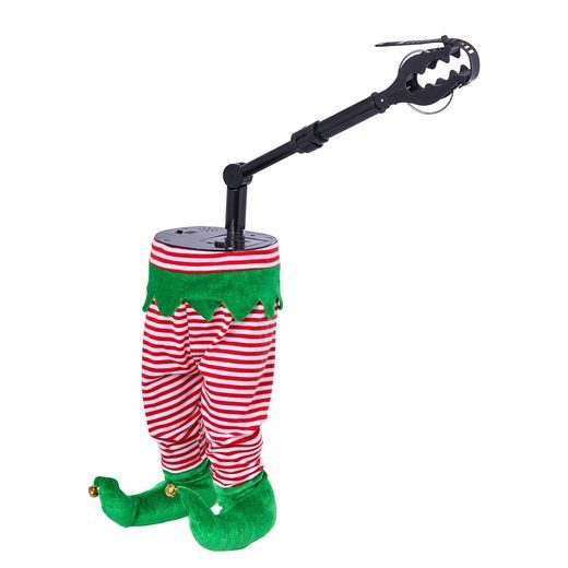 X-MAS OZDOBA NOHY VE STROMĚ ELF 35 CM