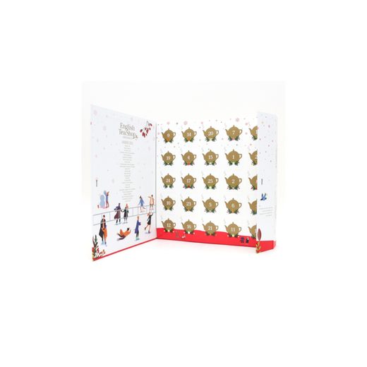 ENGLISH TEA SHOP ADVENTNÍ KALENDÁŘ KNIHA 25 KS - BÍLÁ