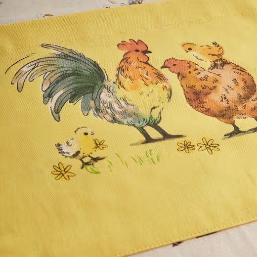 HOME & YOU KUCHYŇSKÁ ZÁSTĚRA DRŮBEŽ - BÉŽOVÁ