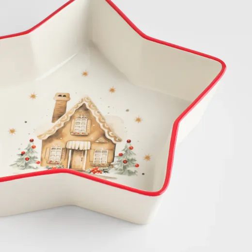 HOME & YOU MISKA VÁNOČNÍ HVĚZDA 26 CM