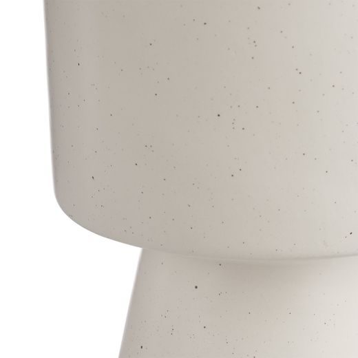 BLOMST KVĚTINÁČ 15 CM - KRÉMOVÁ