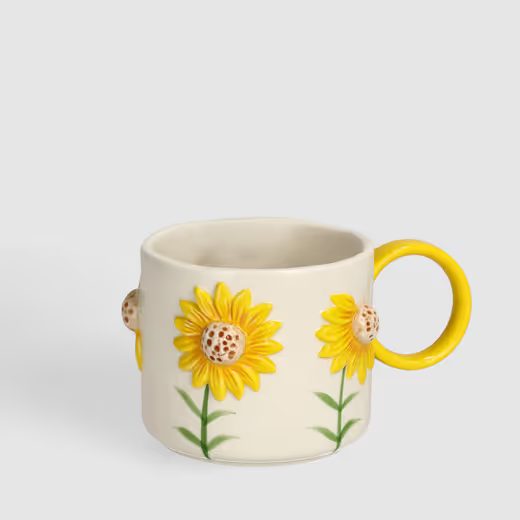 KERAMICKÝ HRNEK HOME &AMP; YOU 370ML , SLUNEČNICE