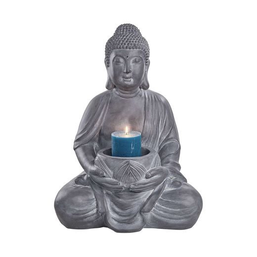 BUDDHA SOŠKA BUDDHY SE SVÍCNEM 68 CM