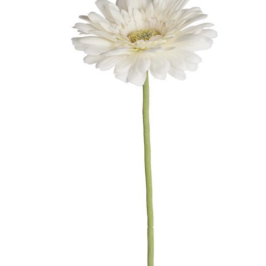 FLORISTA GERBERA 62 CM - BÍLÁ