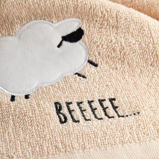 HOME & YOU RUČNÍK KUCHYŇSKÝ BERÁNEK 40 X 60 CM - BÉŽOVÁ