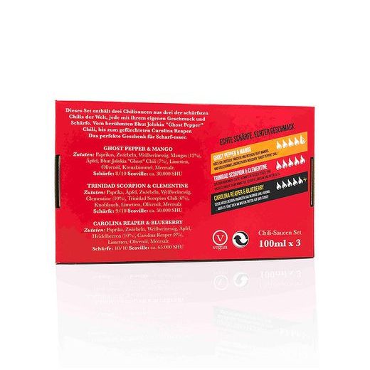 CRAZY BASTARD SADA OMÁČEK "HOTTEST" 3 KS