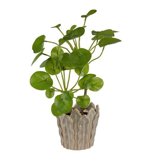 GAIA KVĚTINÁČ 15 CM - ŠEDÁ