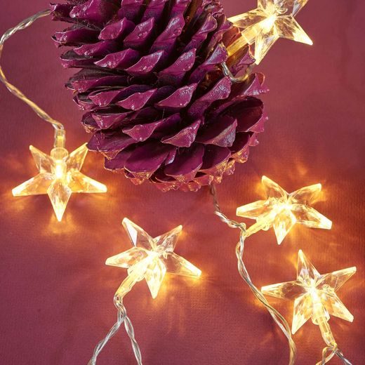STAR LIGHTS SVĚTELNÝ ŘETĚZ HVĚZDY 10 SVĚTEL