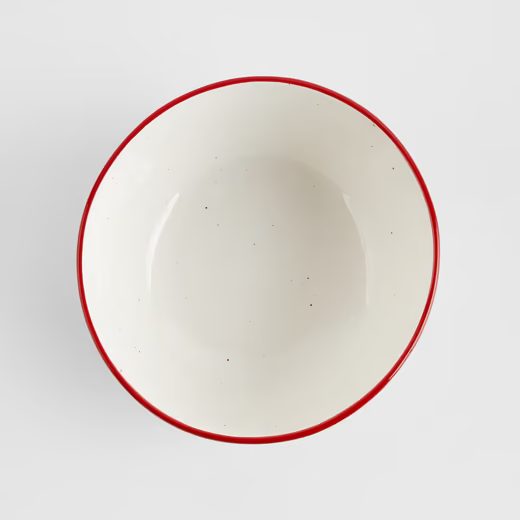HOME & YOU MISKA VÁNOČNÍ VĚNEC 19 CM - BÍLÁ