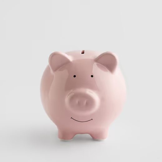 KERAMICKÁ POKLADNIČKA HOME &AMP; YOU 16,5 CM , RŮŽOVÁ