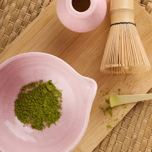HOME & YOU MATCHA SET 4 KS - RŮŽOVÁ
