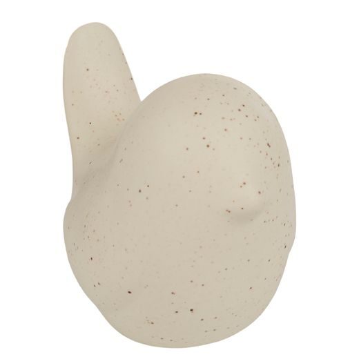 BIRDY PTÁČEK KERAMICKÝ 6,5 CM - BÉŽOVÁ