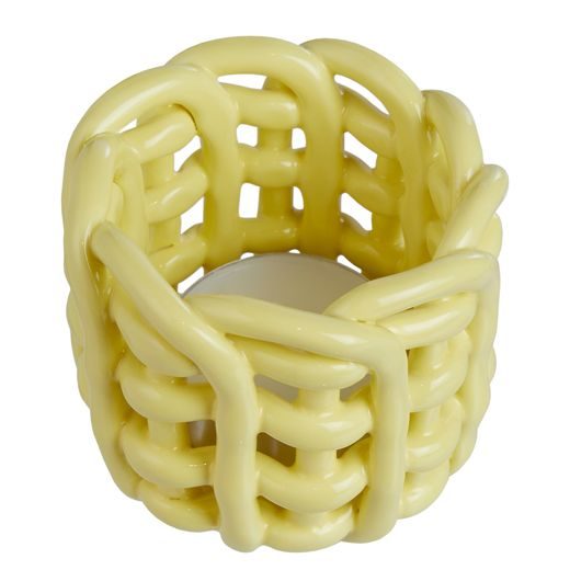 LITTLE CRAFT SVÍCEN NA ČAJOVOU SVÍČKU 6 CM - ŽLUTÁ