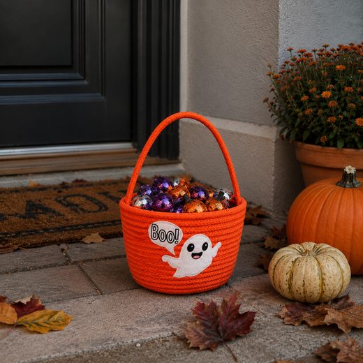 TRICK OR TREAT KOŠÍK DUCH