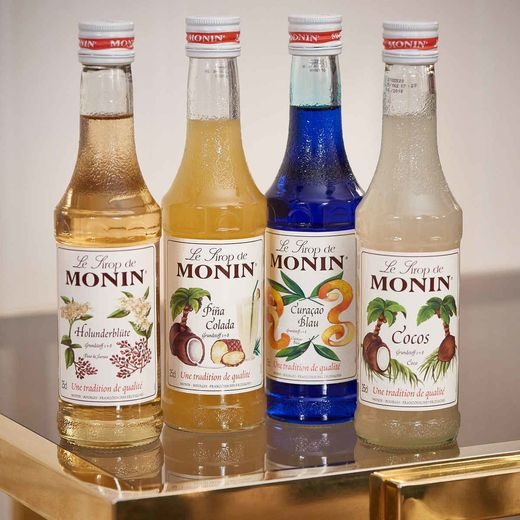MONIN SIRUP MODRÉ CURACAO