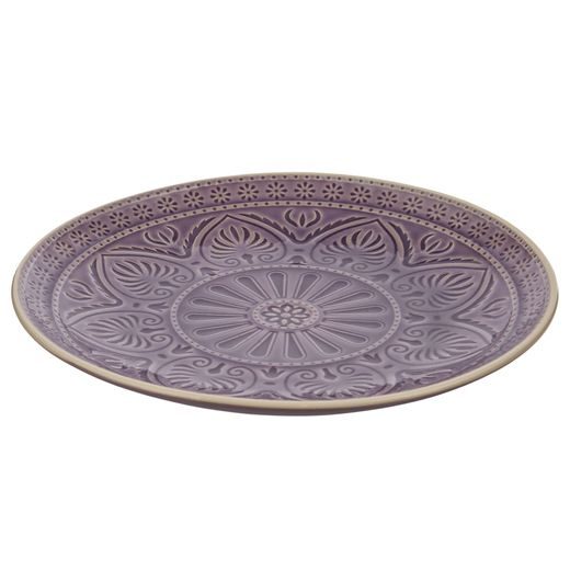 SUMATRA TALÍŘ 25 CM - LEVANDULOVÁ