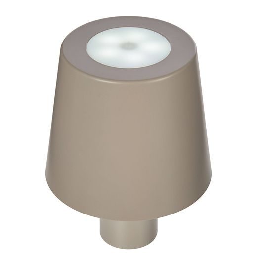 BOTTLE LIGHT LED SVÍTIDLO NA LAHEV - ŠEDOHNĚDÁ