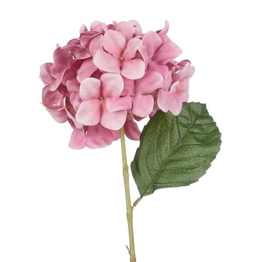 FLORISTA HORTENZIE 70 CM - RŮŽOVÁ