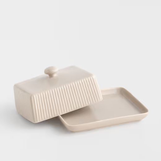 HOME &AMP; YOU KERAMICKÁ MISKA NA MÁSLO 16 CM , BÉŽOVÁ BARVA