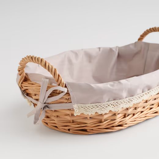 HOME & YOU KOŠÍK PROUTĚNÝ 27 X 40 CM - PŘÍRODNÍ