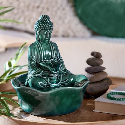 BALANCE STOLNÍ FONTÁNA BUDDHA - ZELENÁ