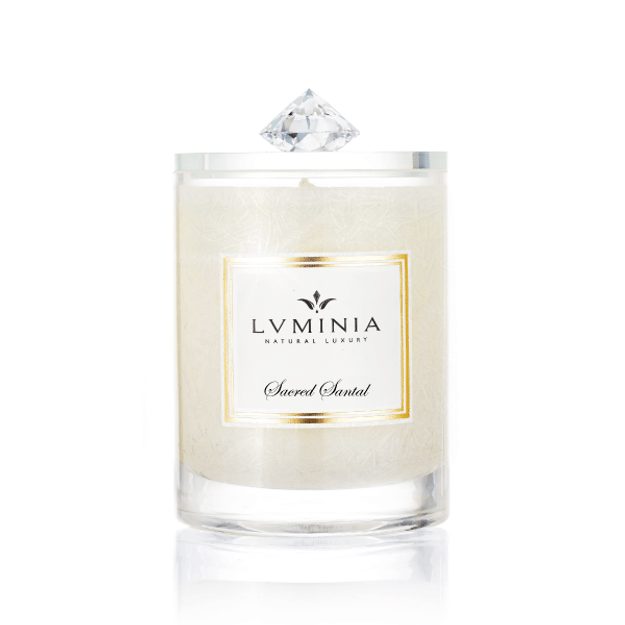 PŘÍRODNÍ VONNÁ SVÍČKA SACRED SANTAL 90 G