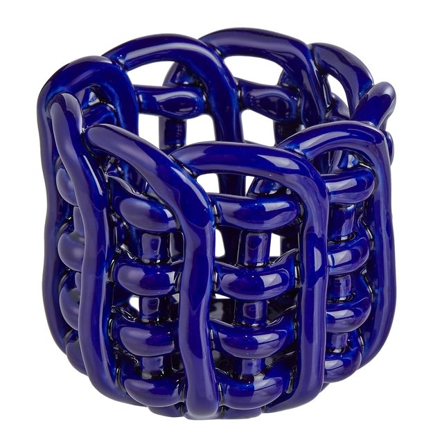 LITTLE CRAFT SVÍCEN NA ČAJOVOU SVÍČKU 6 CM - TM. MODRÁ