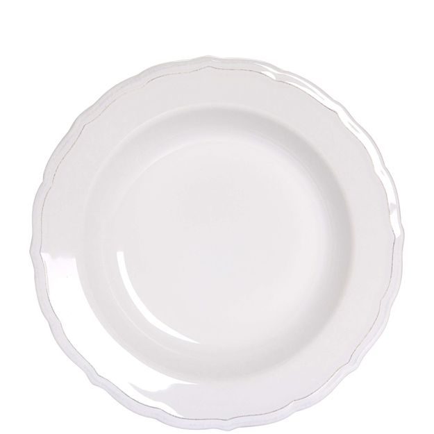 EATON PLACE HLUBOKÝ TALÍŘ 23 CM - BÍLÁ