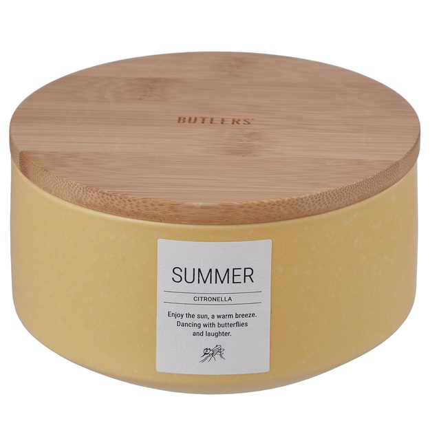 SUMMER VONNÁ SVÍČKA CITRONOVÁ TRÁVA 14 CM