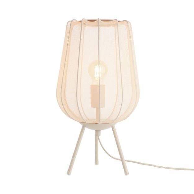 AMAL STOLNÍ LAMPA 45 CM - BÉŽOVÁ