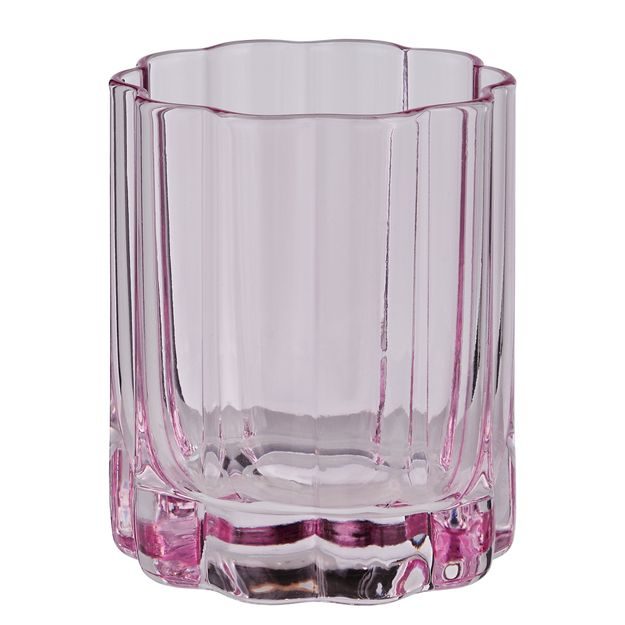 FIORI SKLENICE NA VODU 240 ML - RŮŽOVÁ