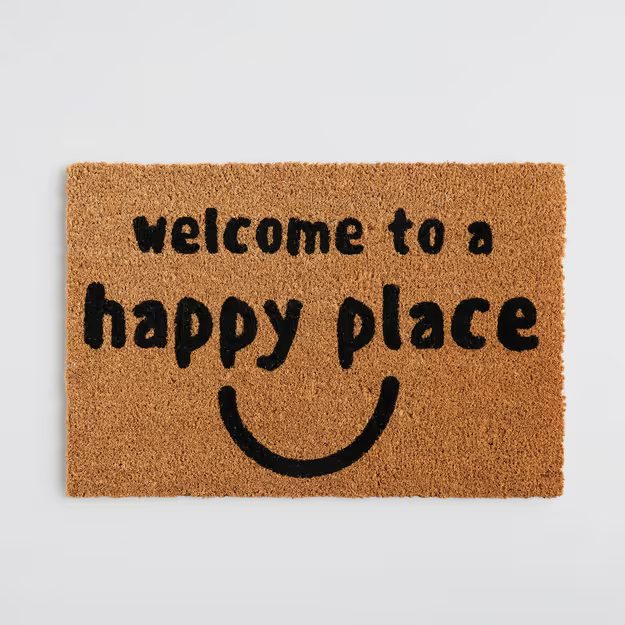 HOME & YOU ROHOŽKA Z KOKOSOVÉHO VLÁKNA "HAPPY PLACE" 40 X 60 CM