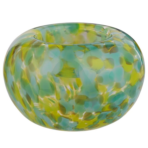 CONFETTI SVÍCEN NA ČAJOVOU SVÍČKU 9 CM - ZELENÁ