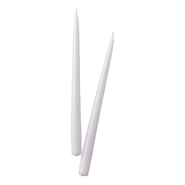 TWIN FLAME SADA SVÍČEK 2 KS 31 CM - BÍLÁ