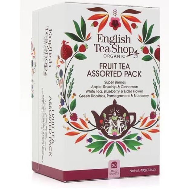 ENGLISH TEA SHOP ČAJ OVOCNÝ RŮZNÉ DRUHY 20 KS