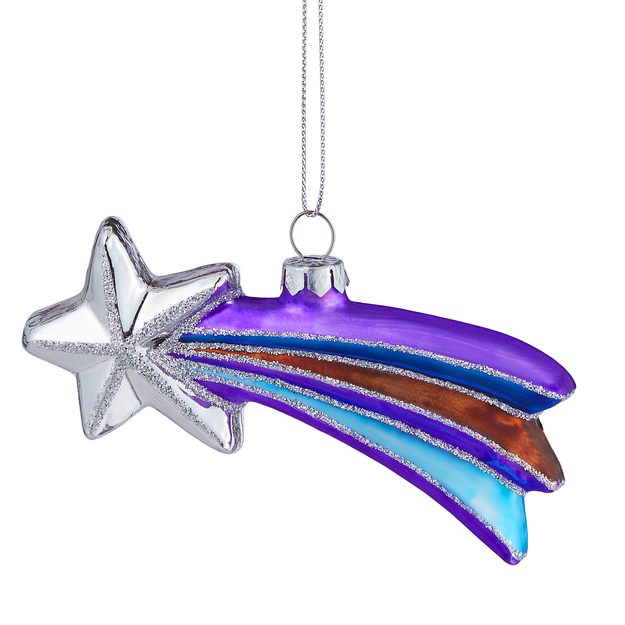 HANG ON SKLENĚNÁ OZDOBA KOMETA