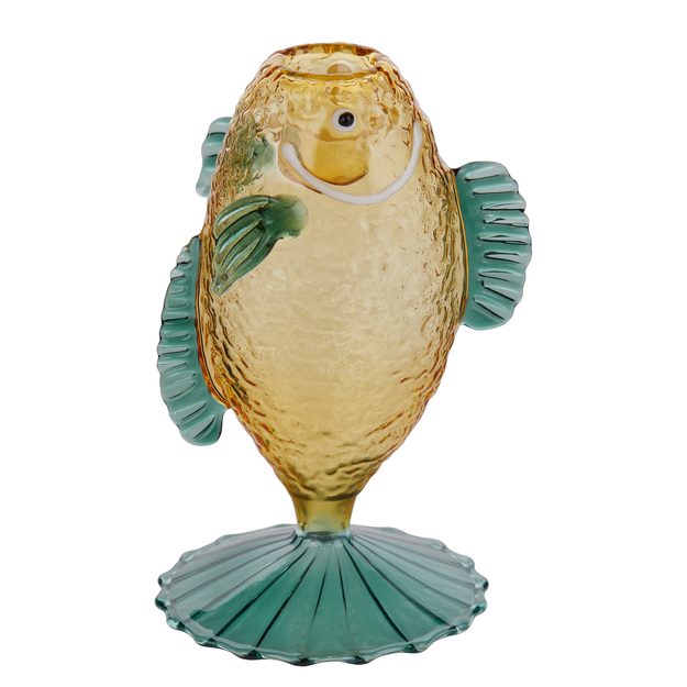 SVÍCEN Z BOROSILIKÁTOVÉHO SKLA CORAL COAST 16 CM