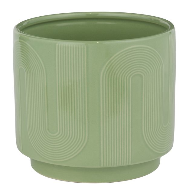 CURVES KVĚTINÁČ 15 CM - ŠALVĚJOVÁ