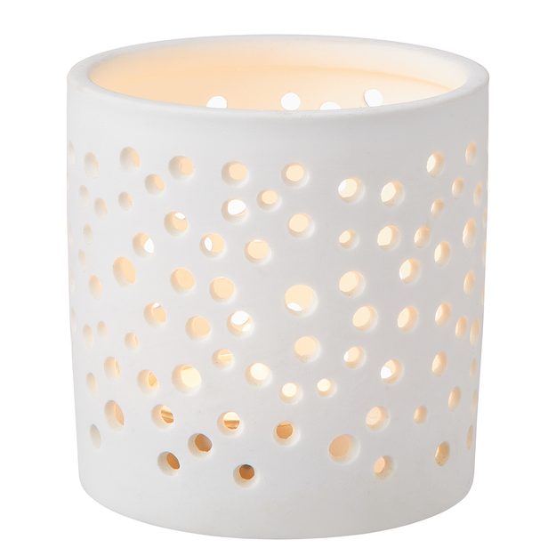 WHITE CHRISTMAS SVÍCEN NA ČAJOVOU SVÍČKU KRUHY 7 CM