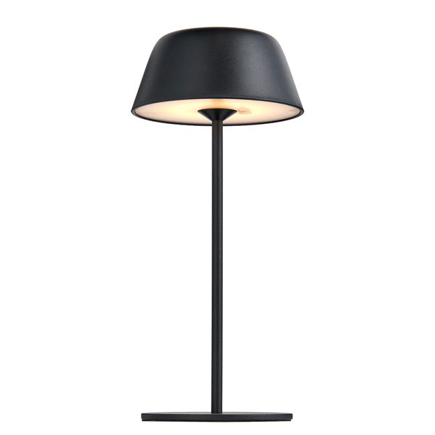 LIGHT UP LED STOLNÍ LAMPA 27 CM - ČERNÁ