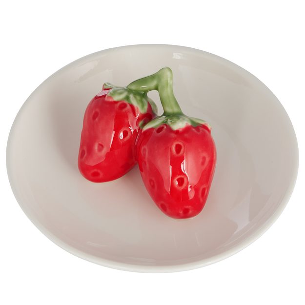 STRAWBERRY DEKORAČNÍ TALÍŘ 10 CM