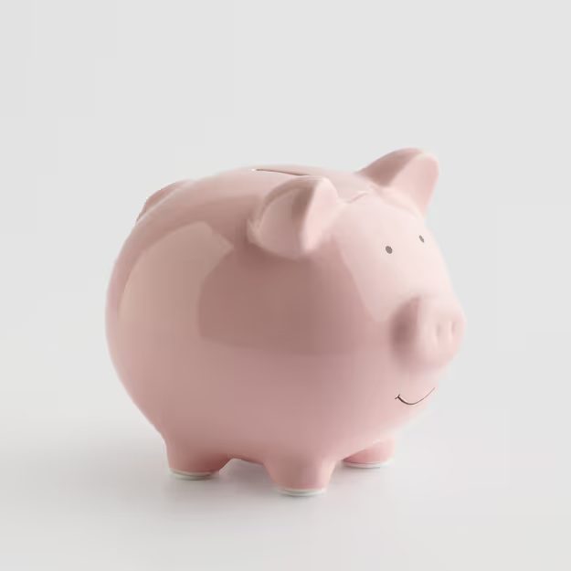 KERAMICKÁ POKLADNIČKA HOME &AMP; YOU 16,5 CM , RŮŽOVÁ